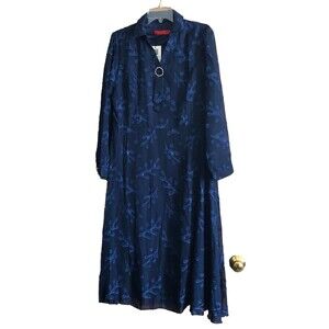 lai meng five cats Women’s Blue dress Size 12